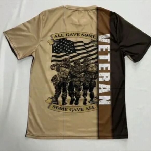 Graphic Short Sleeve Crew Neck T-Shirt for Men Size L - Picture 4 of 6